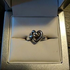Heart Knot Ring